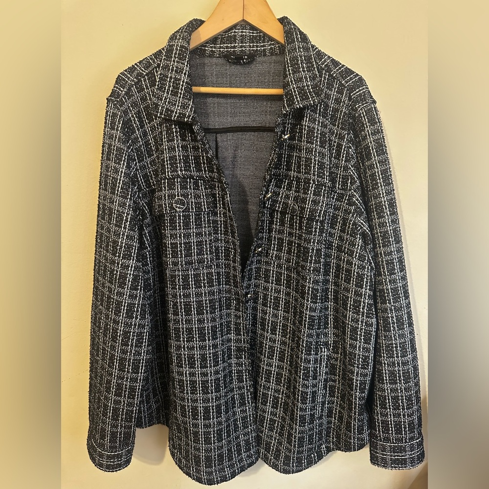 Torrid - Women's Stretch Boucle Plaid Jacket